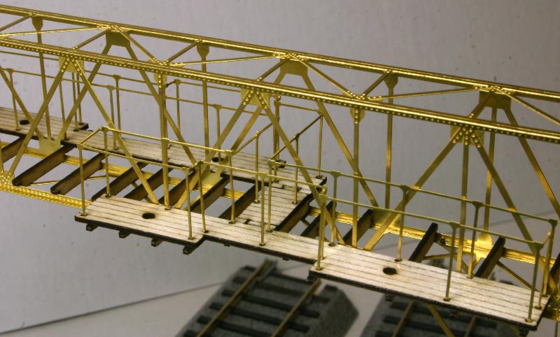 Etched Brass Southern Pacific Signal Bridges